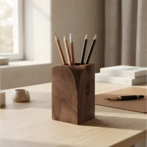 Loop No:1 Solid Wood Desk Organizer - 2
