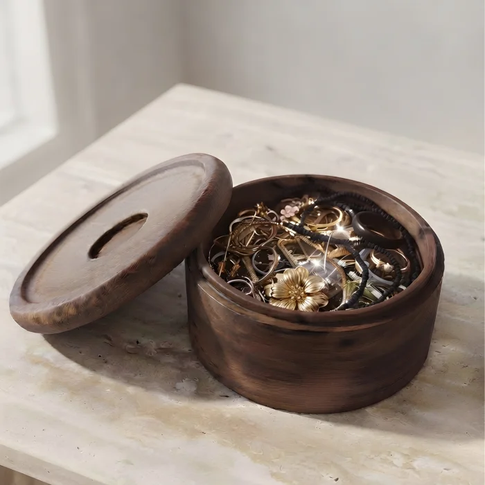 Koza No:1 Solid Wood Storage Box - 2