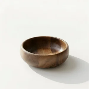 Koza No:3 Solid Wood Decorative Bowl - 1