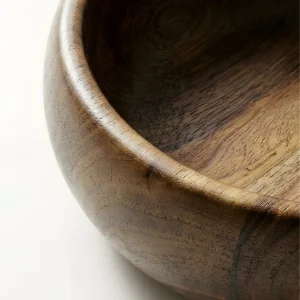 Koza No:3 Solid Wood Decorative Bowl - 3