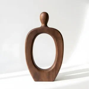 Paye No:1 Sculptural Wood Object - 1