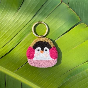 Winter Penguin Handcrafted Bag Charm - 1
