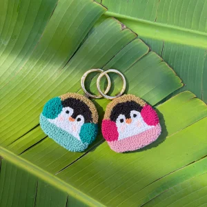 Winter Penguin Handcrafted Bag Charm - 2