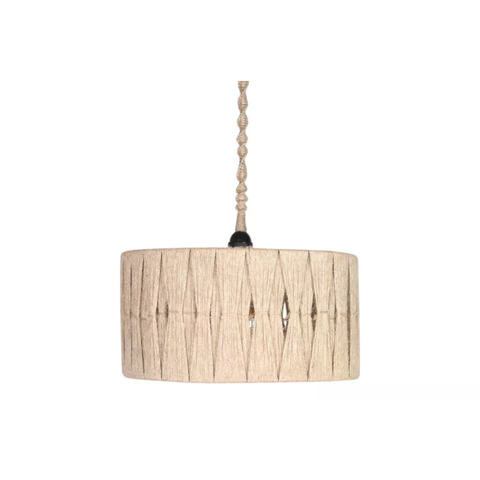 Jute Rope Pendant Lamp - 2