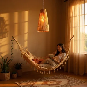 Raffia Mini Pendant Lamp - 2