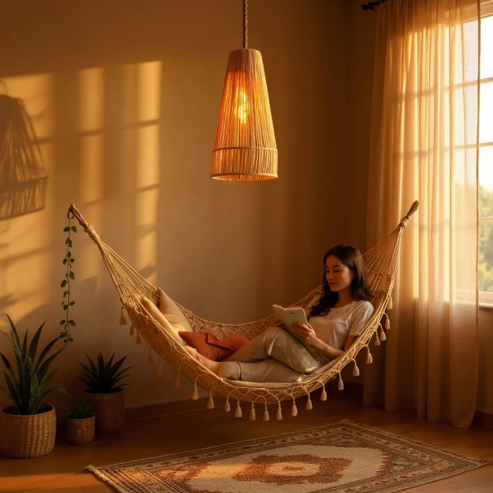 Raffia Mini Pendant Lamp - 2