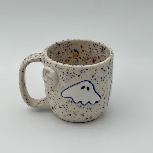 Confetti Ghosts Handmade Ceramic Mug - 1