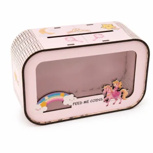 Princess Dreams Ahşap Çocuk Kumbarası - 1