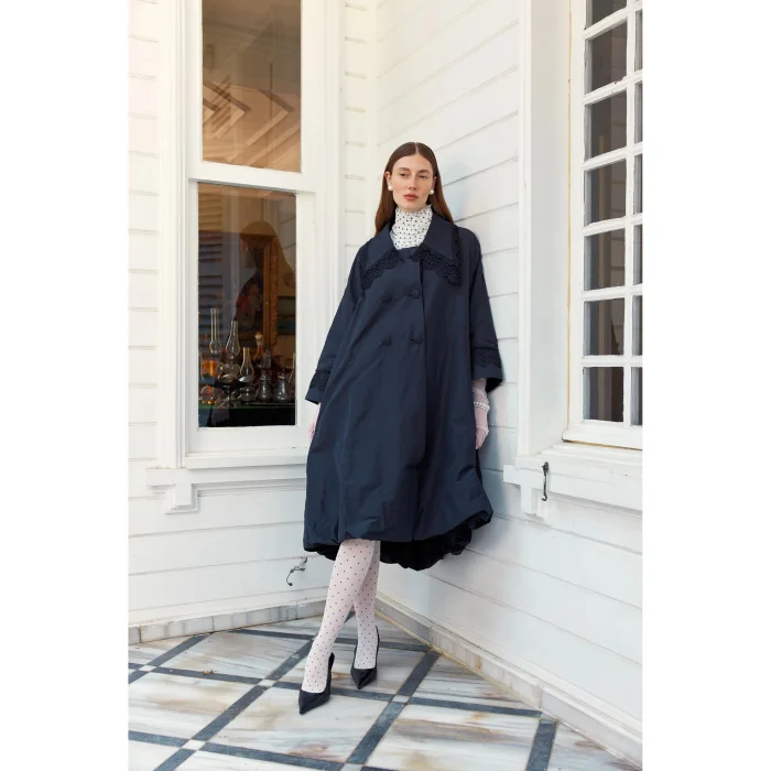Retro Trench Coat - 2