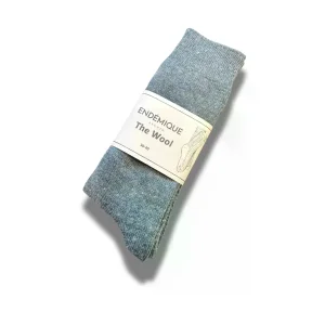 The Wool Teal Green Yün Çorap - 2