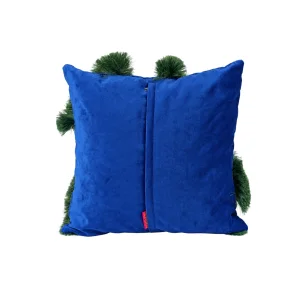Blue Ivy Royal Blue Velvet Cushion - 3