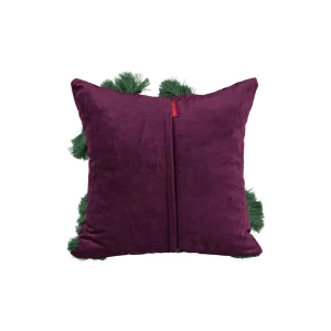 Lola Velvet Purple Cushion - 3
