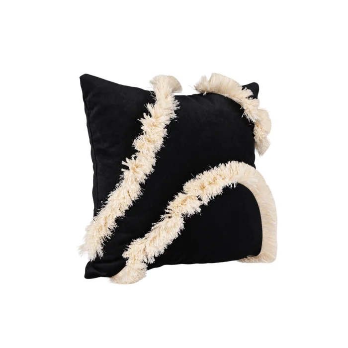 Lola Velvet Black Cushion - 2