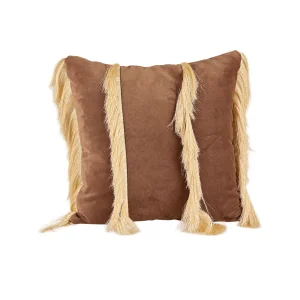 Tasseled Mink Cushion - 1