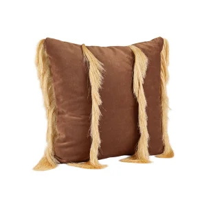 Tasseled Mink Cushion - 2