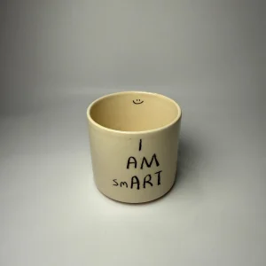 I Am Smart El Yapımı Seramik Kupa - 2