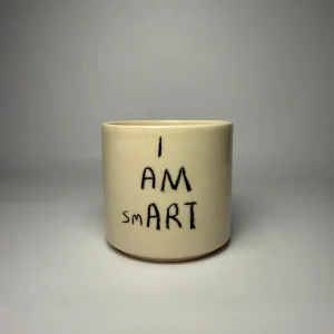 I Am Smart El Yapımı Seramik Kupa - 1