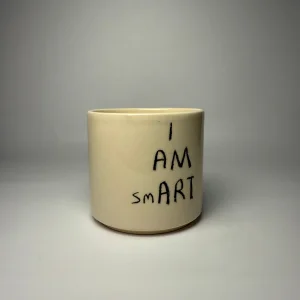 I Am Smart El Yapımı Seramik Kupa - 5