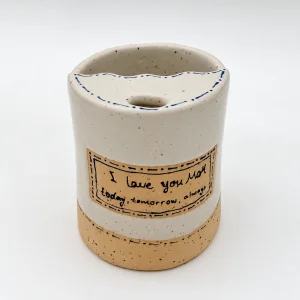 Mom Themed Stoneware To Go Mug - 1