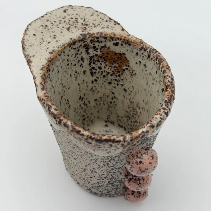 Pembe Noktalı Kahve Kupası - 5