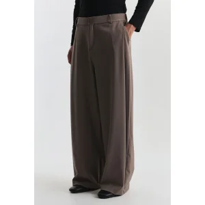 Barrel Fit Bel Lastikli Pantolon - 1