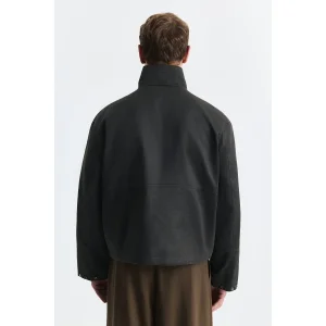 Crop Fit High Neck Jacket - 2