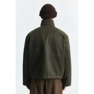 Crop Fit High Neck Jacket - 3