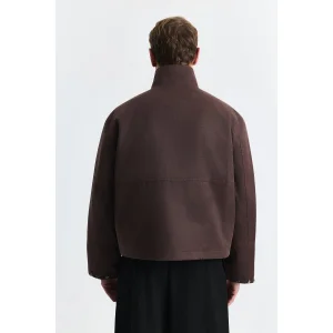 Crop Fit Stand Collar Jacket - 3
