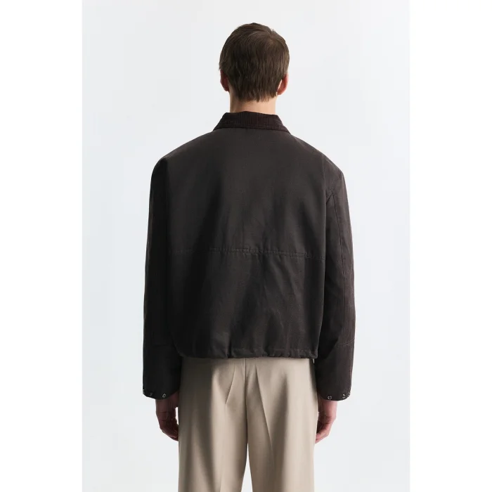 Crop Fit High Neck Jacket - 4