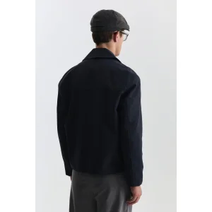 Men's Crop Fit Trench Coat - 4