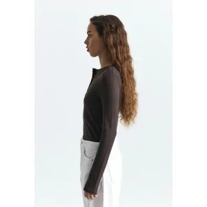 Henley Knit T-shirt - 4