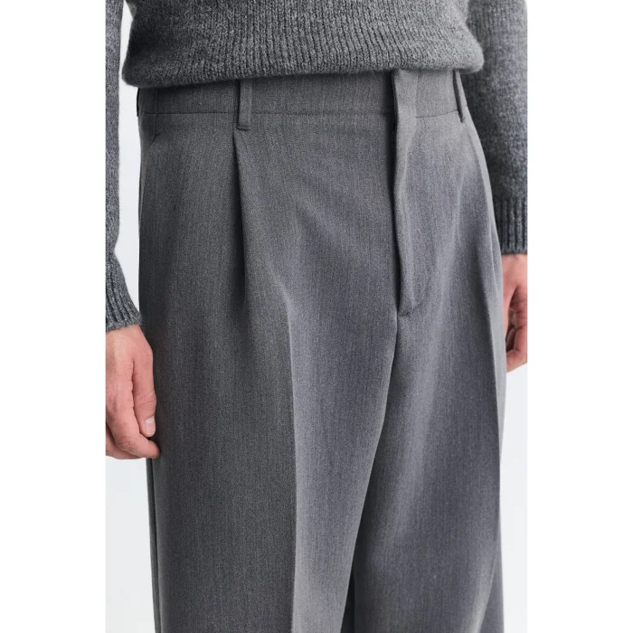Loose Fit Pileli Pantolon - 4