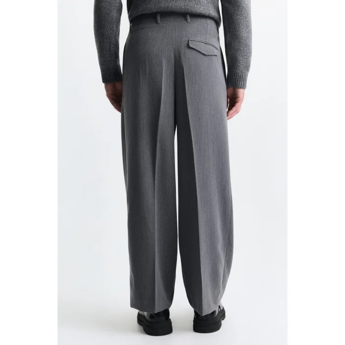 Loose Fit Pileli Pantolon - 3