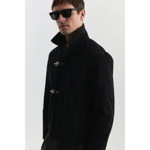 Metal Ornamental Button Regular Fit Jacket - 3