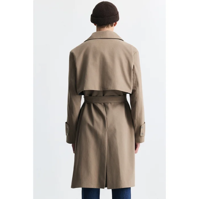 Relax Fit Men's Trench Coat - 3