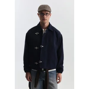 Relaxed Metal Button Detailed Jacket - 2