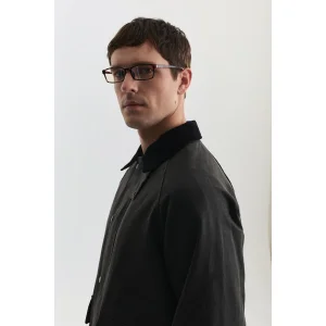 Suede Collar Cargo Pocket Trench Coat - 5