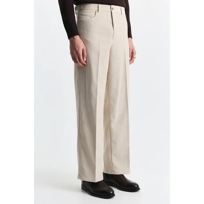 Yüksek Bel Regular Fit Pantolon - 2