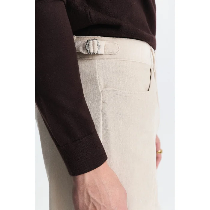 Yüksek Bel Regular Fit Pantolon - 4