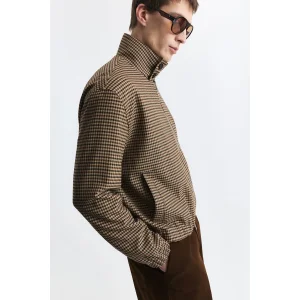 Checkered Relax Fit Jacket - 4