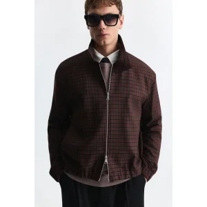 Checkered Relax Fit Jacket - 2