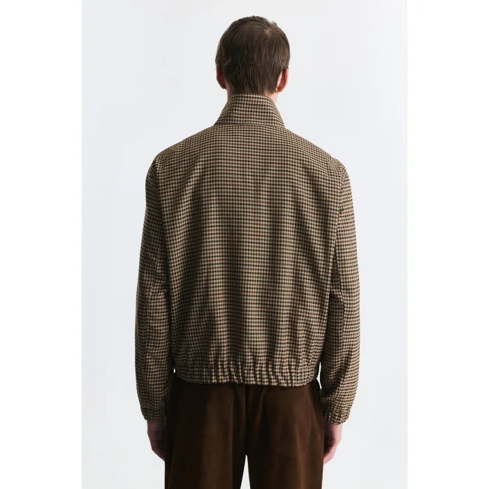 Relax Fit Checkered Jacket - 3