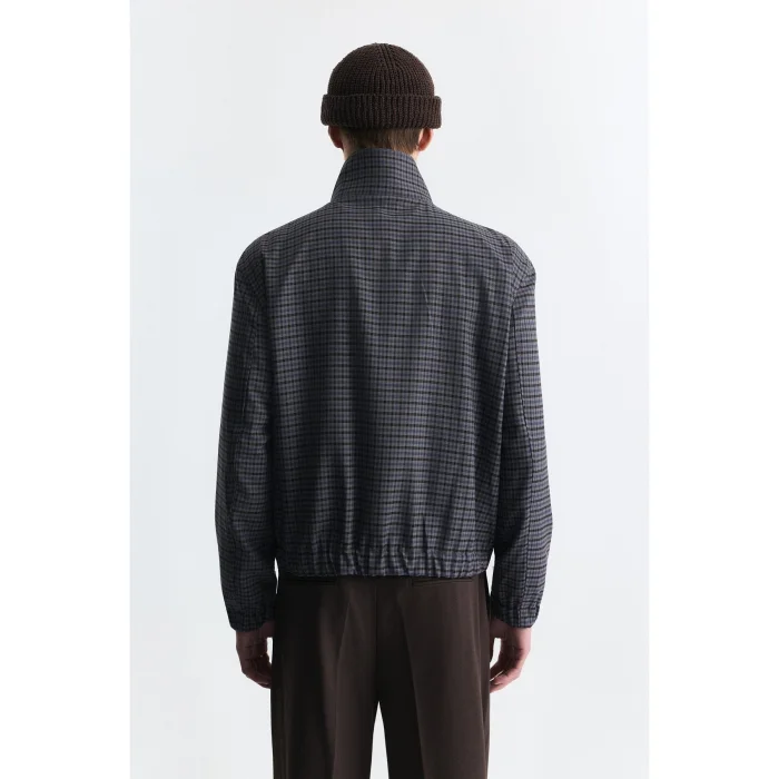 Plaid Relax Fit Jacket - 3