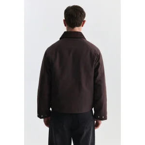 Contrast Collar Men's Jacket - 4