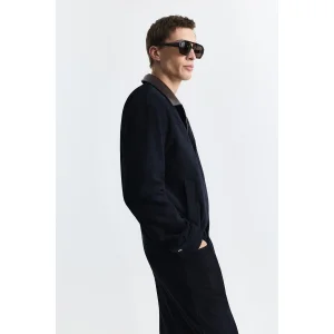 Relax Fit Contrast Collar Jacket - 2