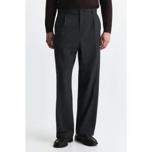 Relaxed Fit Striped Men's Suit - 5
