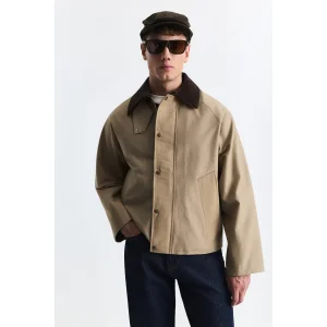 Contrast Collar Men's Jacket - 2