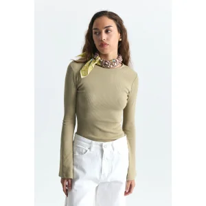 Basic Batwing Sleeve T-shirt - 1