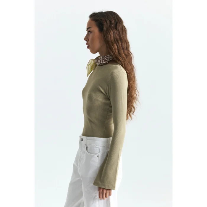 Basic Batwing Sleeve Blouse - 4