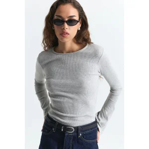 Batwing Sleeve Basic T-shirt - 2